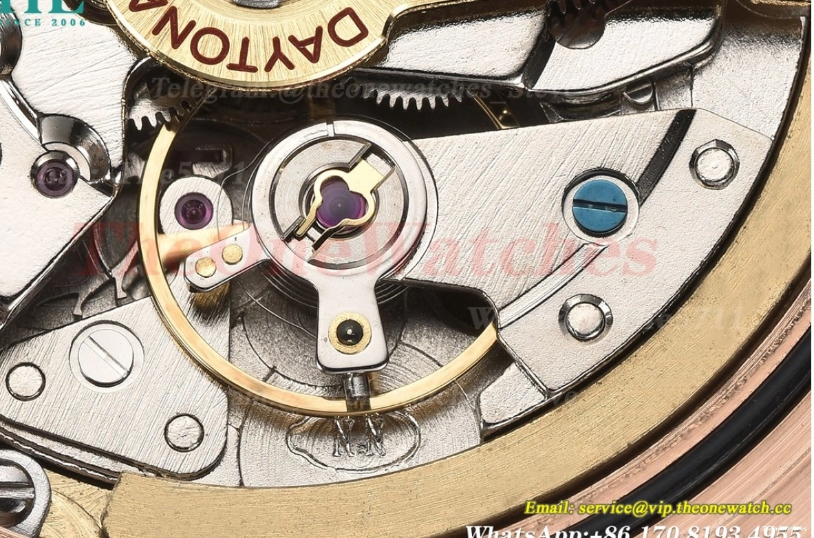 40mm GDF A3836 Brown RG RG Dial Daytona 0109